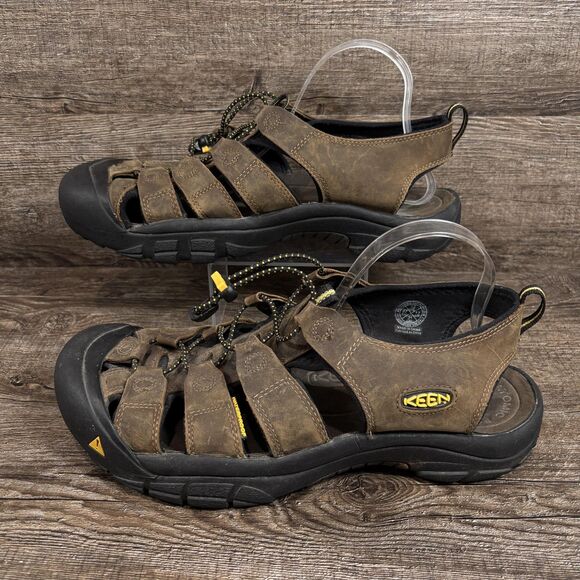 Keen Newport Shoes Men\'s 13 Brown Leather Slip-On Sandals Outdoor Hiking Water main image 7